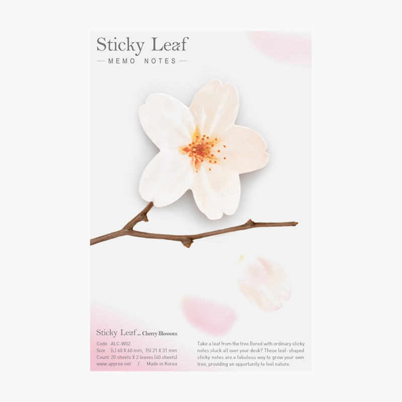 Cherry Blossom Paper Sticker Memo Notes