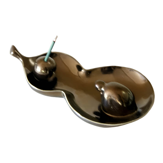 MONK & GOURD INCENSE STAND