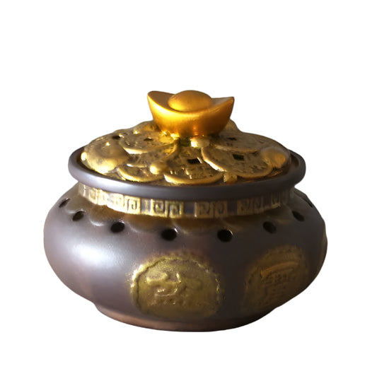 MONEY INCENSE BURNER