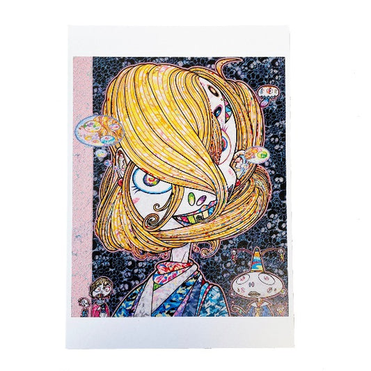A Blond Woman Notecard