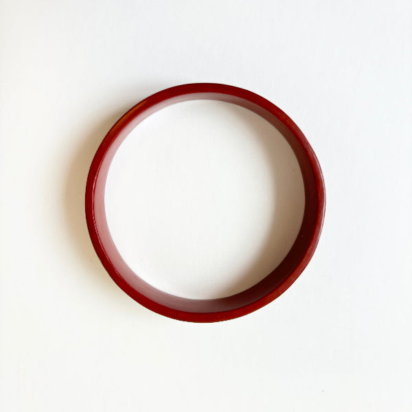 Vintage Cinnabar Bangle