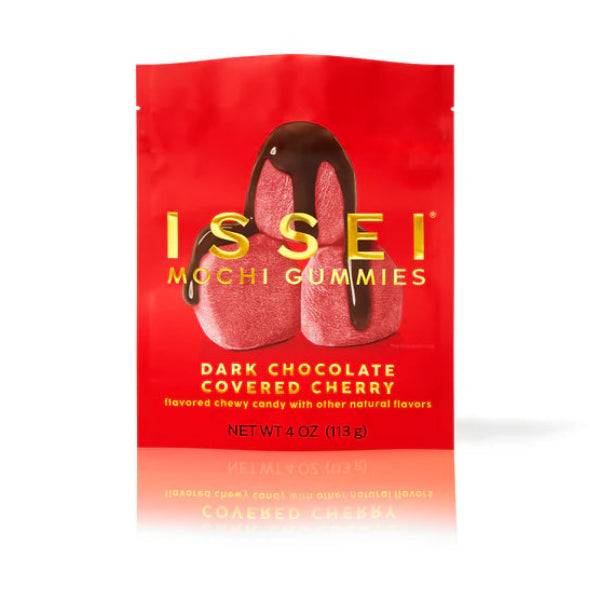 Cherry Mochi Gummies w/Dark Chocolate