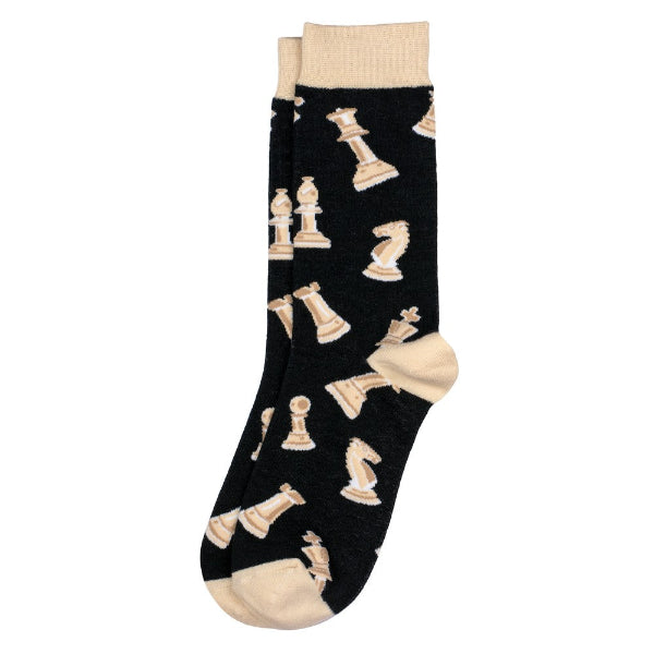 Men's Chess Pieces Socks