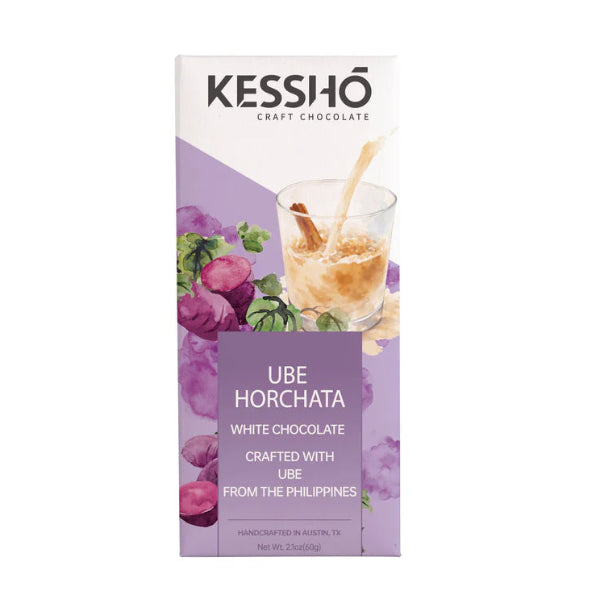 Ube Horchata White Chocolate Bar