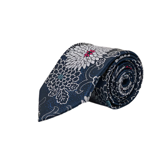 Carnation Silk Tie Set w. Pocket Square