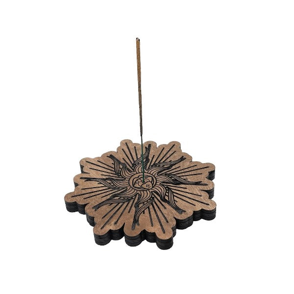 Psychedelic Sun Incense Holder
