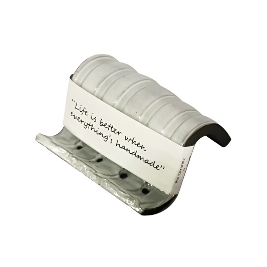 Artisanal Ceramic Soap Dish