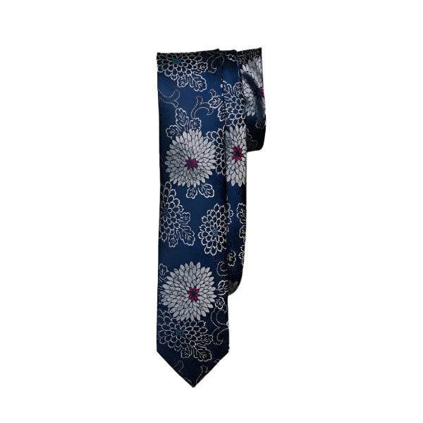 Carnation Silk Tie Set w. Pocket Square