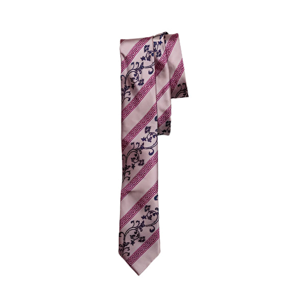 Pink Tie Set w. Pocket Square