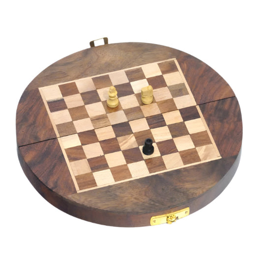 Folding Wooden Chess Set