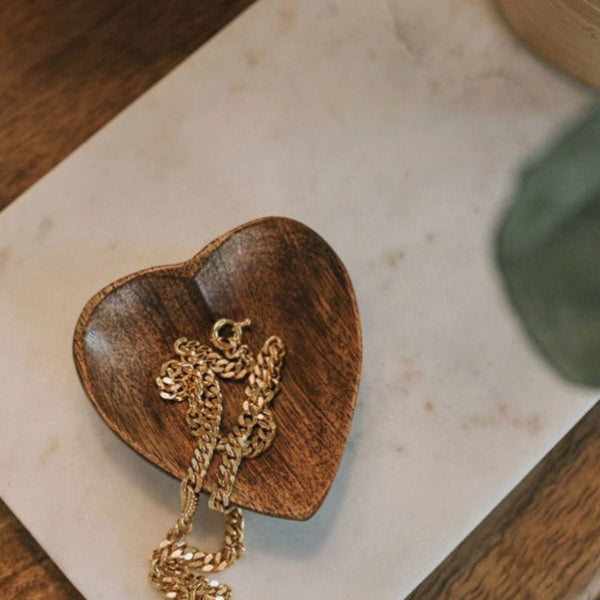 Wooden Heart Catch All