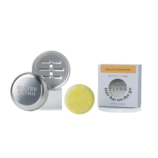 Honey Citrus Shampoo Bar with Tin