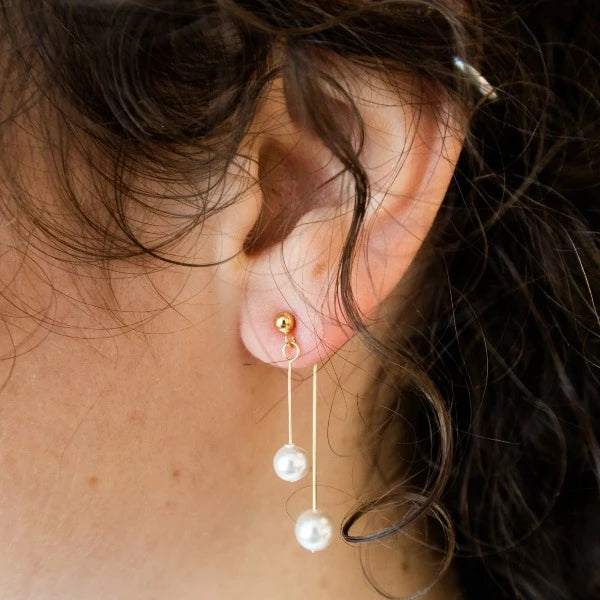 Leighton 14K Pear Earrings