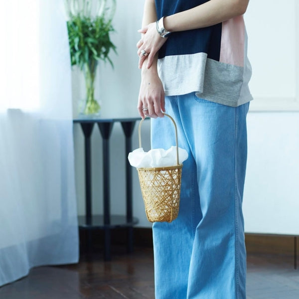 Nuvola Tall Bamboo Bag