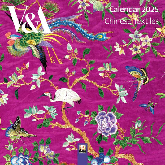 2025 V&A Chinese Textiles Mini Wall Calendar