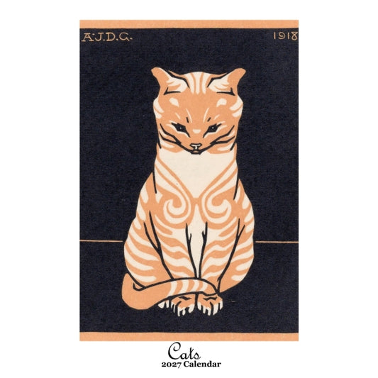 Cats 2027 Oversized Wall Calendar