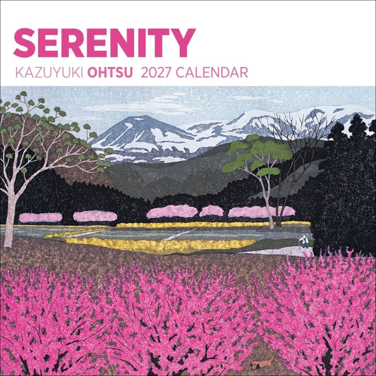 Kazuyuki Ohtsu Serenity 2027 Wall Calendar