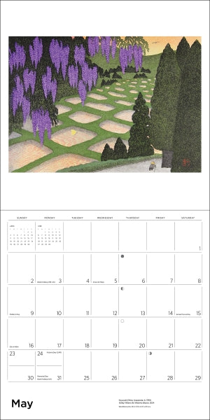 Calendar 2027 Wall Serenity Kazuyuki Ohtsu