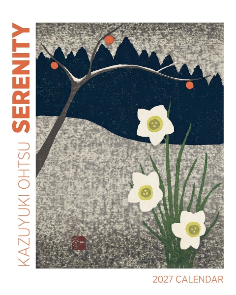 Calendar 2027 Mini Wall Serenity Kazuyuki Ohtsu