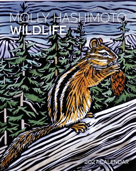 Calendar 2027 Mini Wall Wildlife Hashimoto