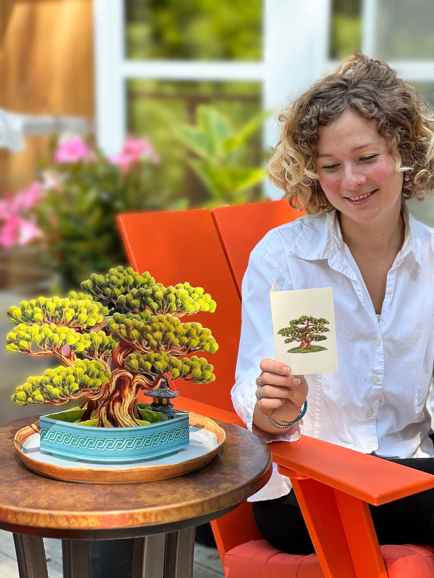 Wisdom Bonsai Pop-Up Greeting Card