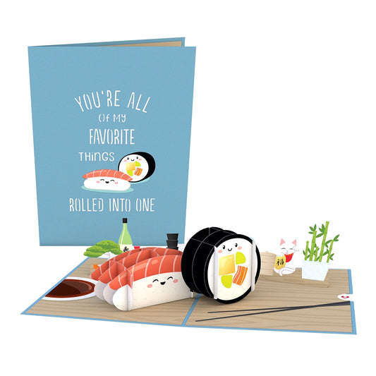 Sushi Pop-Up Card