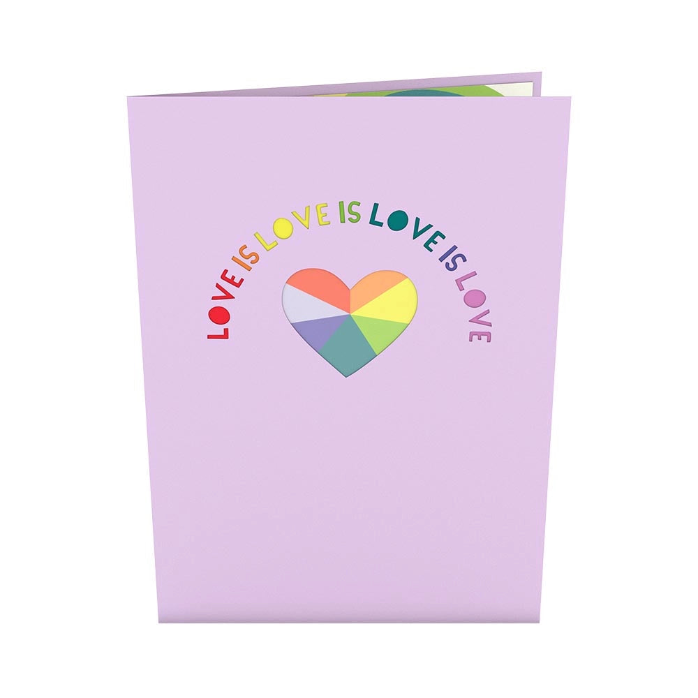 Love Is Love Pop-Up Card