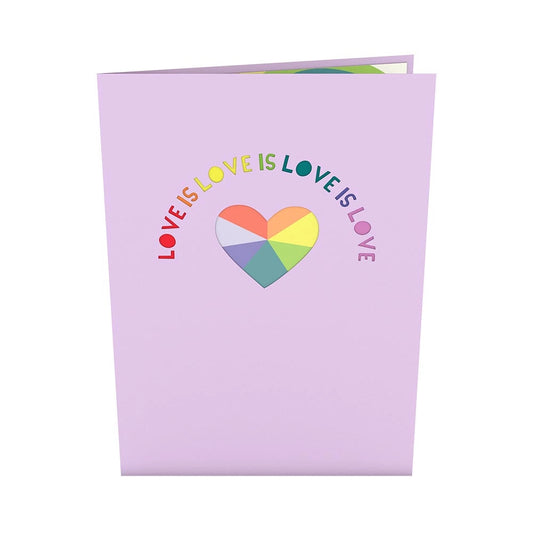 Love Is Love Pop-Up Card