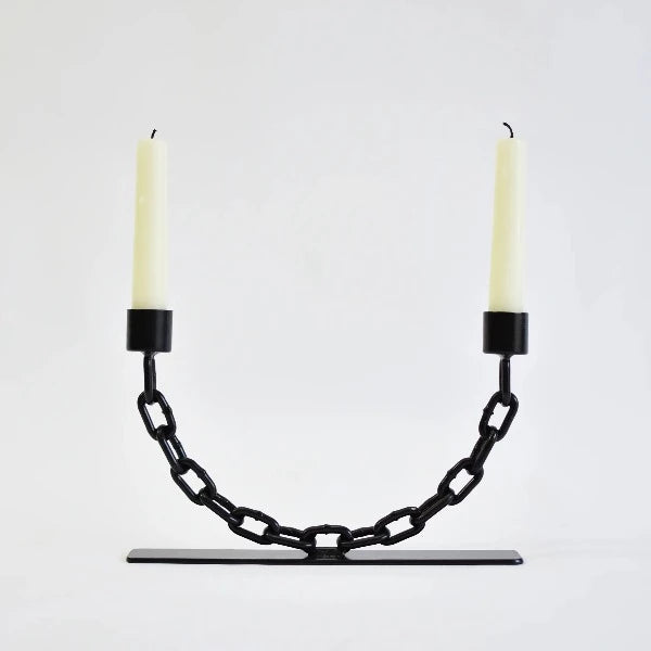 U Chain Candle Holder