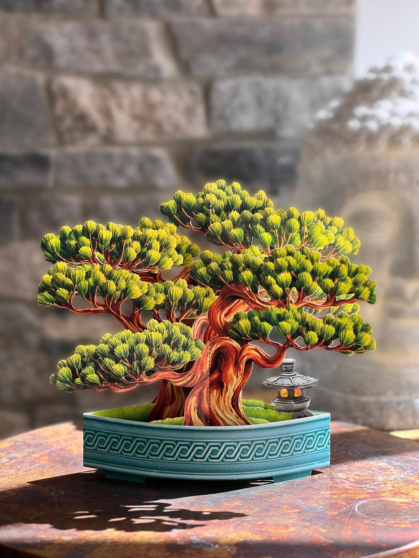 Wisdom Bonsai Pop-Up Greeting Card