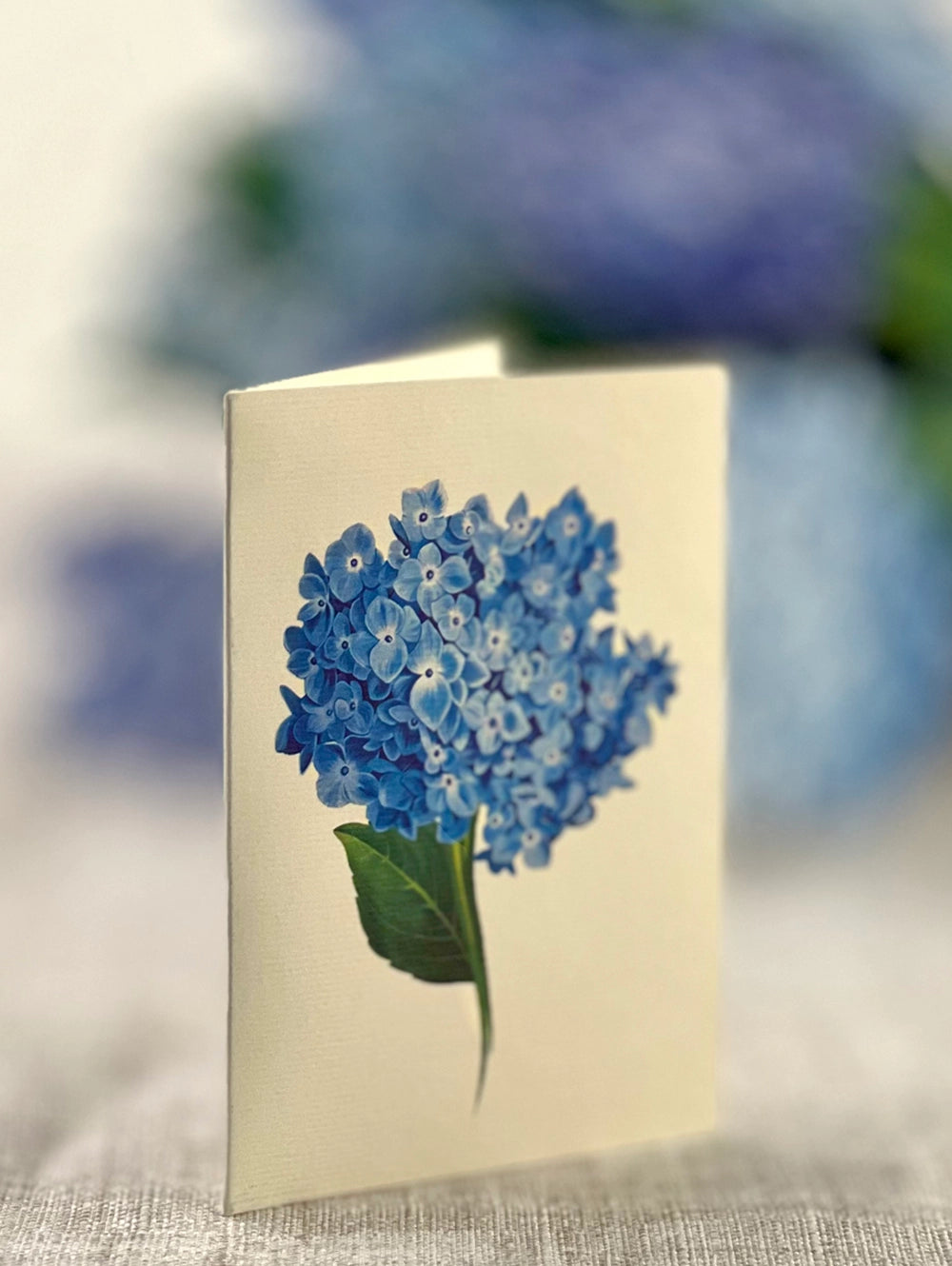 Hydrangeas Pop-Up Greeting Card
