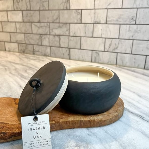 Leather & Oak Candle