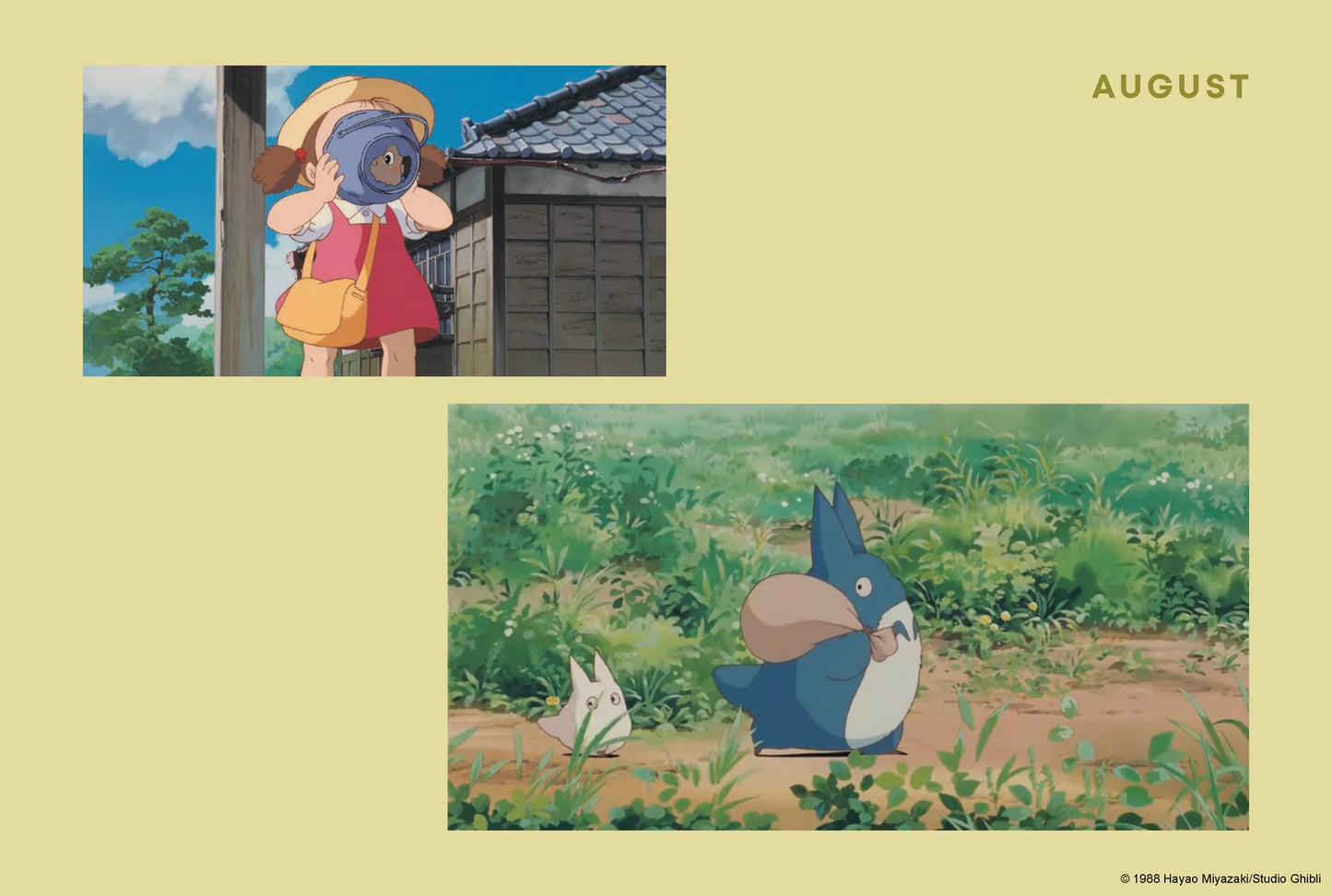 My Neighbor Totoro 2027 12-Month Weekly Planner