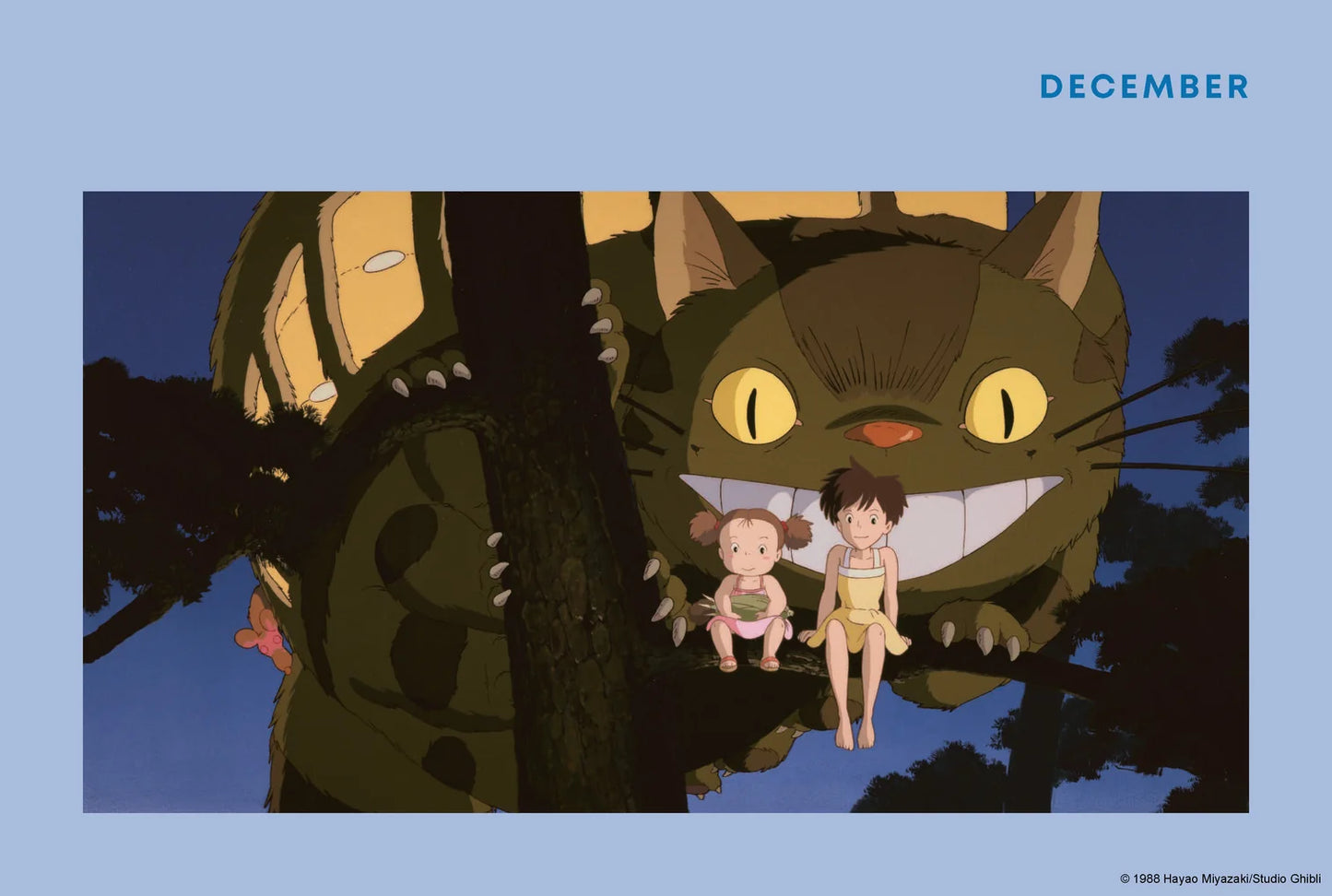 My Neighbor Totoro 2027 12-Month Weekly Planner
