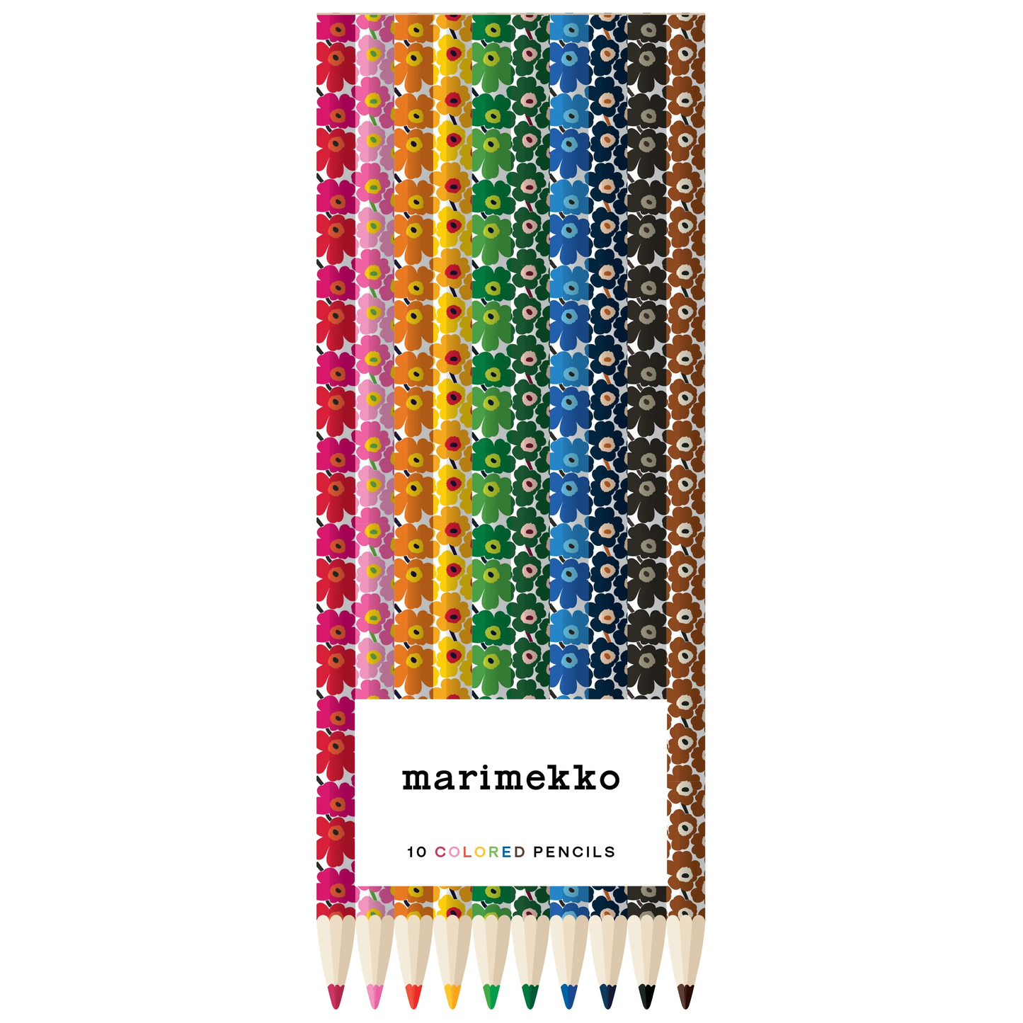 Marimekko Colored Pencils (Unikko)