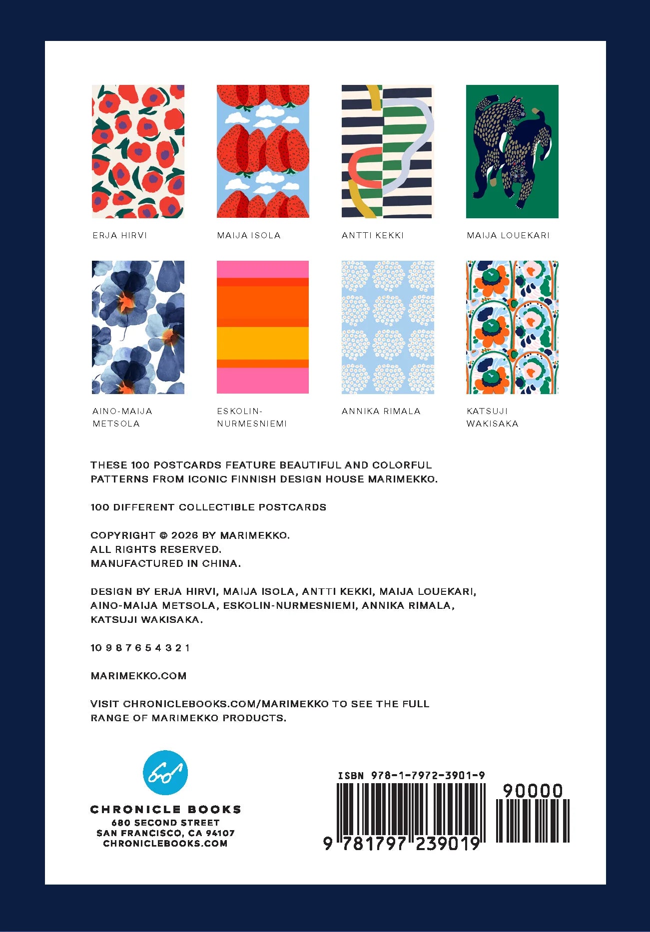 Art of Marimekko Postcard Box