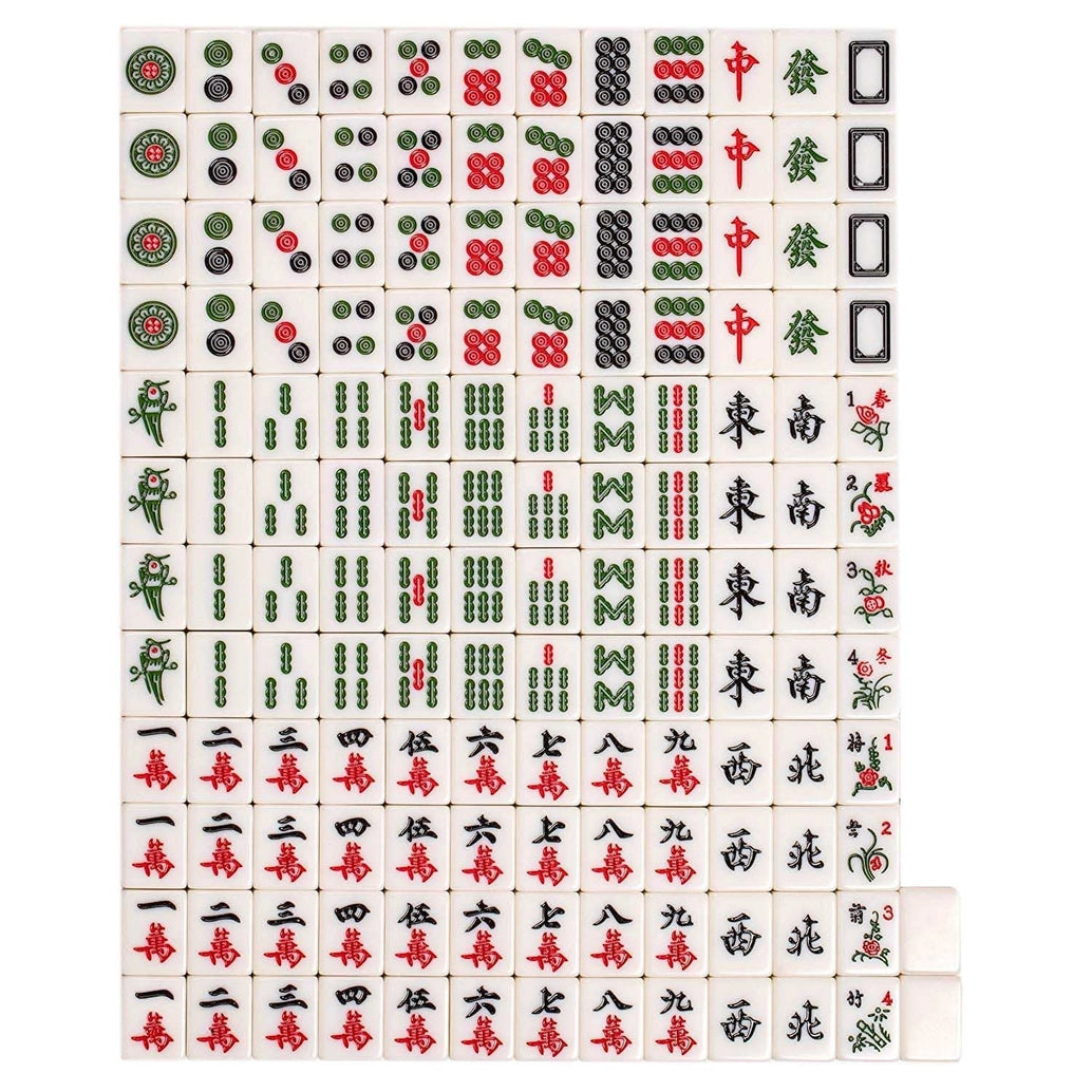Chinese Mahjong Tiles Set
