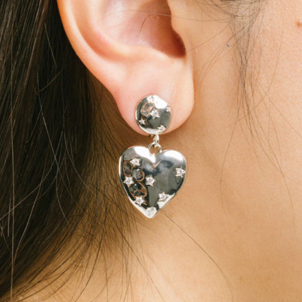 Amore Clip On Earrings