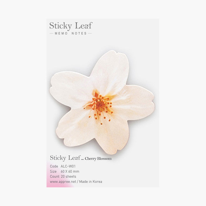 Cherry Blossom Paper Sticker Memo Notes