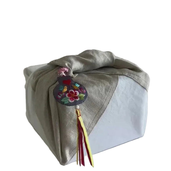 Bojagi Set of 2 Natural