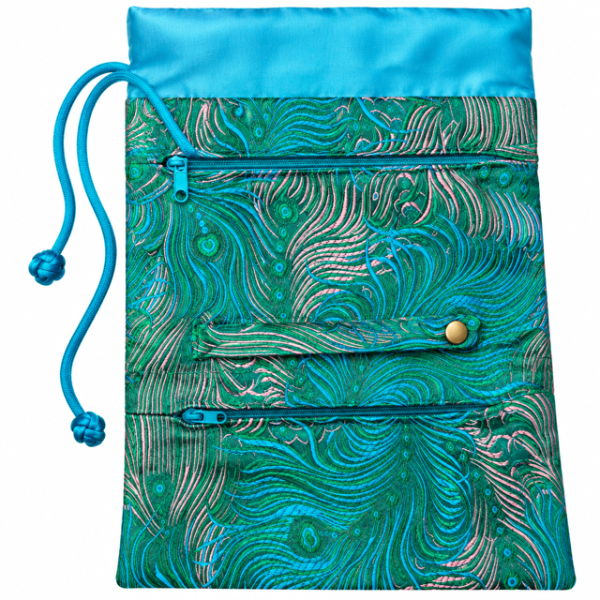 Jewelry Pouch Peacock