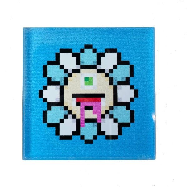 Murakami Pixel Flower Magnet