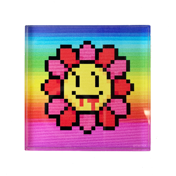 Murakami Pixel Flower Magnet