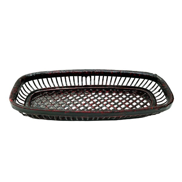 Lacquered Woven Trays