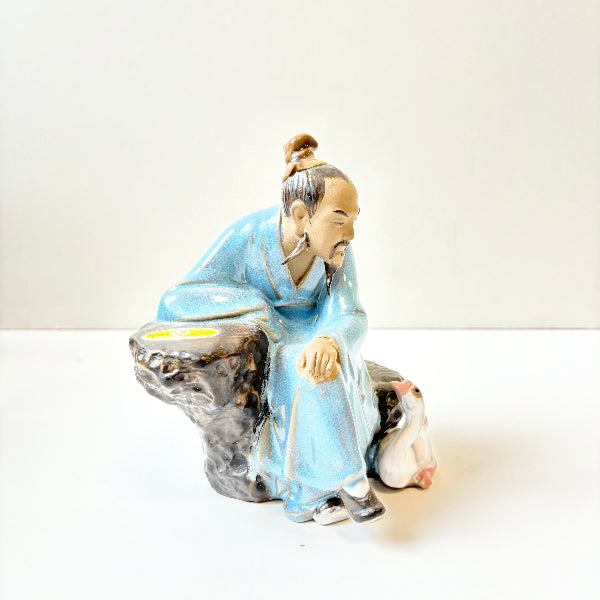 Man with Goose Shiwanware