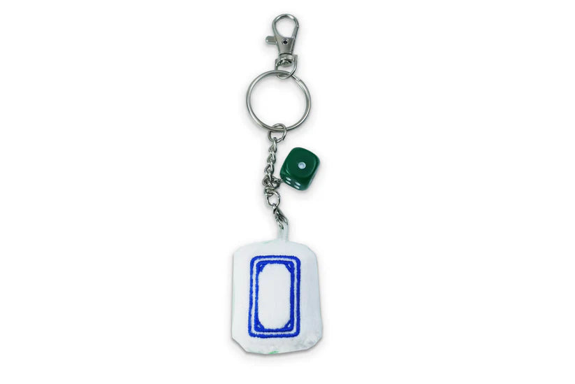 Mahjong Tile Plush Keychain