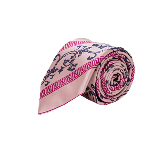 Pink Tie Set w. Pocket Square