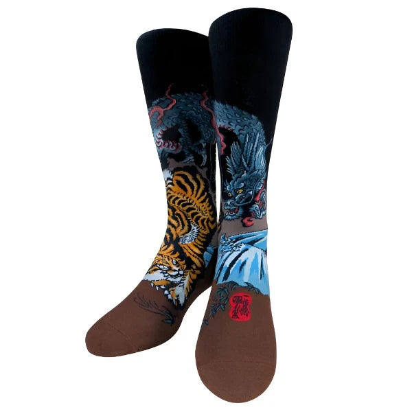 Dragon & Tiger Socks