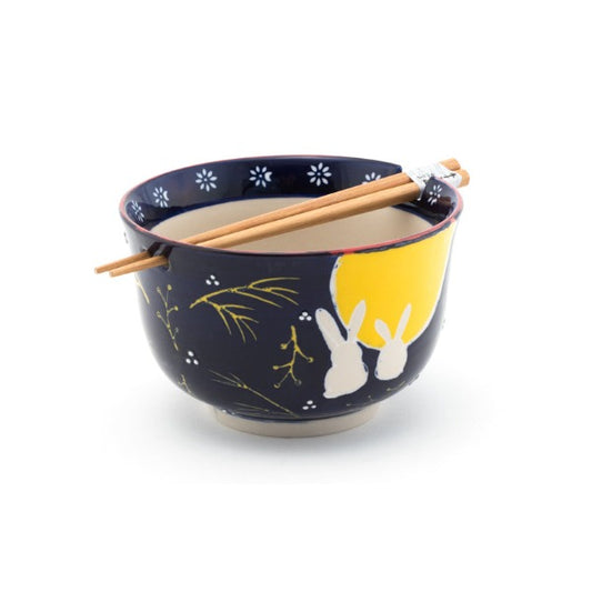 Rabbit Bowl w. Chopsticks