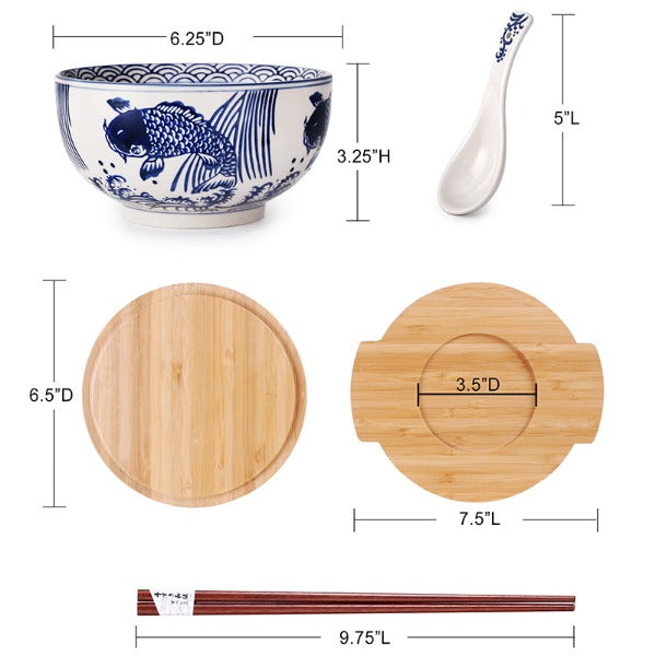 Koi Bowl Set